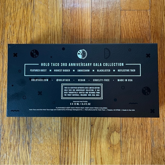 Holo taco gala empty box - Picture 2 of 3